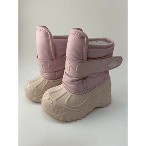 Stride Rite Toddler Girl Winter Snow Boots Pink Size 6